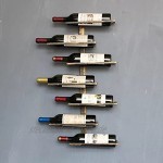Vintage-Wandhalterung Weinregal für Restaurants Bars Zuhause Hold 7 bottles