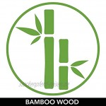 mDesign Gewürzregal für Küchenschrank – bis auf 76 cm Breite ausziehbares Küchenregal für Ordnung in der Küche – praktischer Gewürzständer mit 3 Ebenen aus Bambus – naturfarben