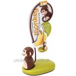 Joie Bananenständer Affe Kunststoff Mehrfarbig 14,6 x 11,4 x 29,2 cm