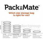Packmate 4 große 80 x 55 cm flache Vakuumbeutel – hochwertige Marktführende Marke wiederverwendbar platzsparende Beutel.