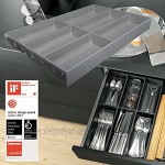 BLUM© Premium Qualität Schubladeneinsatz Küche I Besteckeinsatz I Besteckkasten I Besteckeinlage 500 mm x 300 mm