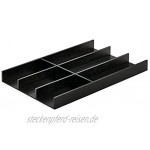 Modify Besteckeinsatz Set 1000 Esche schwarz Besteckkasten-Set Holz