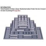 ORGA-BOX® Besteckeinsatz Orga-Box I Besteckkasten 517 x 474 mm für Blum Tandembox+ ModernBox Modern Box 60er Schrank
