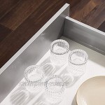 Navaris Schubladenmatte 30 x 600 cm Schubladen Schutzmatte Antirutschmatte Matte für Küchenschrank Schrank Unterlage transparent zuschneidbar