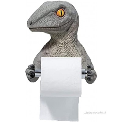 Kreativer Wandregal aus Kunstharz Toilettenpapierhalter Taschentuchhalter Cartoon-Dinosaurier-Handtuchhalter Schlafzimmer-Rollen-Halter modern