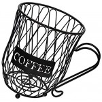 Royoo Kaffeekorb | Mehrfachschalenhalter | Espressohalter | Kaffeepadständer | Aufbewahrung In Der Küche | Halter Für Kaffeekapseln,Kaffeekapsel-Tassenhalter Dauerhafter Spezieller Aufbewahrungskorb