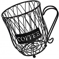 Royoo Kaffeekorb | Mehrfachschalenhalter | Espressohalter | Kaffeepadständer | Aufbewahrung In Der Küche | Halter Für Kaffeekapseln,Kaffeekapsel-Tassenhalter Dauerhafter Spezieller Aufbewahrungskorb
