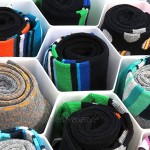 Hangerworld Schubladen Organisierer mit Mehreren Fächern Lagerung und Sortieren von Socken Unterwäsche Nähutensilien und Kleinteilen