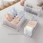 Home Schubladen Aufbewahrungsbox für Unterwäsche Faltbox Kleiderschrank Schrank Organizer für Unterwäsche BH Socken Höschen