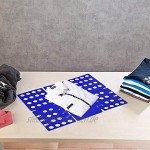 Nifogo Wäsche Faltbrett,T-Shirt Falthilfe,Kleidung Faltbrett,flexibel Mode,Hosen Hemden Wäsche Kinder- und Erwachsen,70 x 57cmFaltbrett