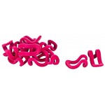 CH Handel platzsparende Kleiderbügel raumspar Verlängerung Mini Hakenverbinder Rack Haken Halter samt Sparset 20 Stück Farbe:pink