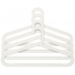 Ikea BAGIS Kleiderbügel in weiß; für innen und außen; 40 Stück