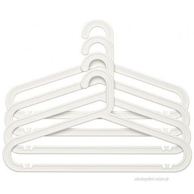Ikea BAGIS Kleiderbügel in weiß; für innen und außen; 40 Stück