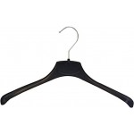 Kiroplast 25 Kleiderbügel für Hemden T-Shirts Kunststoff platzsparend rutschfest schmale Schultern 39 cm