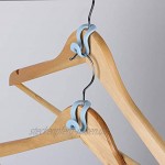 Zonfer 10pcs Kunststoff S-Haken Kleiderbügel Verbindungshaken Platzsparend Kleiderhaken Stecker Haken Für Garderobe Garderobe zufällige Farbe